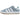 Der Adidas Campus 00s Wonder Grey Sneaker verfügt über ein Retrodesign mit weißen Schnürsenkeln, drei ikonischen weißen Seitenstreifen und einer Gummisohle.