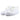 Ein Paar weiße Low-Top-Sneaker „Nike Air Force 1 Low '07 White“ mit perforiertem Zehenbereich und Schnürverschluss, einem Swoosh-Logo an den Seiten und einer dicken Gummisohle.