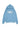Der Corteiz Alcatraz Hoodie in Babyblau verfügt über eine Vordertasche und eine kräftige weiße Grafik auf der Rückseite mit einem ovalen Design mit abstrakten Elementen. Dieser Hoodie von Corteiz ist aus außergewöhnlicher Baumwollqualität gefertigt und verbindet Stil und Komfort nahtlos.