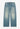 Das dezente Monogramm-Design der Eightyfive Monogram Jeans in Aquablau wird durch einen geraden Beinschnitt und Vordertaschen ergänzt.