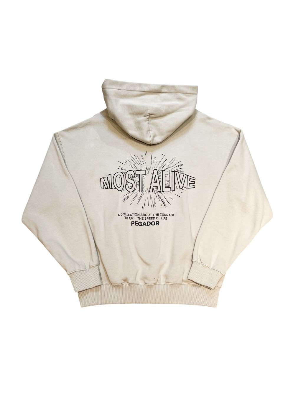 Pegador Nisa Oversized Hoodie Washed Moon Grey – Sylt Sneaker