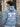 Another Cotton Creative Lab Hoodie Powder Blue – getragen
