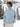 Another Cotton Washed Zip Strickjacke Washed Blue Knit – getragen