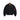 Der schwarze Alpha Industries MA-1 Heritage Bomber hat einen Frontreißverschluss, Seitentaschen, gerippte Bündchen und Saum, ein charakteristisches rotes Ärmelschild und ein auffälliges orangefarbenes Innenfutter.