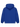Der Felicious Basic Hoodie Electric Blue von Felicious ist von hinten abgebildet. Er hat eine Kapuze und lange Ärmel mit gerippten Bündchen und Saum - perfekt für jeden Freizeitlook.