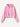 Der Another Cotton Always Late Hoodie Wmn Pink ist ein hellrosa Kapuzenpulli mit einer Vordertasche, Kordelzug und dem Aufdruck "ANOTHER COTTON" in kleinen weißen Buchstaben auf der linken Brust.