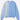 Der Another Stitch Knit Sweater Blue von Another Cotton ist ein hellblauer Strickpullover mit gerippten Bündchen und Saum, einem dezenten weißen Farbverlauf auf einer Seite und einem kleinen weißen Text in der Nähe des Halsausschnitts. Teil der gemütlichen Cotton Knit Sweater Kollektion.