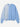 Der Another Stitch Knit Sweater Blue von Another Cotton ist ein hellblauer Strickpullover mit gerippten Bündchen und Saum, einem dezenten weißen Farbverlauf auf einer Seite und einem kleinen weißen Text in der Nähe des Halsausschnitts. Teil der gemütlichen Cotton Knit Sweater Kollektion.
