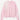 Der Another Cotton Another Stich Knit Sweater in Pink hat einen Rundhalsausschnitt, lange Ärmel, gerippte Bündchen, Kragen und Saum sowie ein kleines weißes Textdetail auf der rechten Schulter.