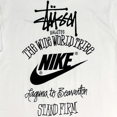 Nike x Stüssy The Wide World T-Shirt white