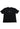 Schwarzes, übergroßes Vintage-T-Shirt mit „PEGADOR“ in Weiß in der Mitte vorne, das die modebewusste Essenz des Pegador Colne Logo Bubblegum von Pegador Men verkörpert.