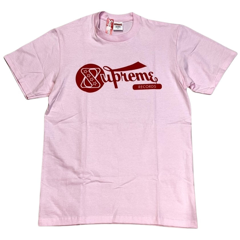 Supreme Records T-Shirt pink
