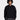 Sylt Sneaker Reternity Creative Dept Knit Sweater Schwarz, ein schwarzer Wollpullover mit Rundhalsausschnitt und dezenter Logo-Stickerei.