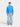 Sylt Sneaker Reternity Studded Denim Light Blue Jeans mit Nietendetails und Farbspritzern