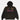 Der Cactus Jack x Nike x Barcelona Spray Logo Hoodie von Cactus Jack zeigt ein schwarzes Design mit dem Nike-Logo, dem Wappen des FC Barcelona und dem rosa Graffiti-Text "Cactus Jack", der vom Barcelona Spray Logo inspiriert ist.